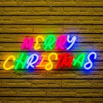 Merry Christmas 霓虹燈牌