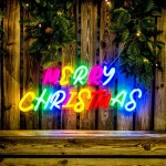 Merry Christmas 霓虹燈牌