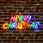 Merry Christmas 霓虹燈牌